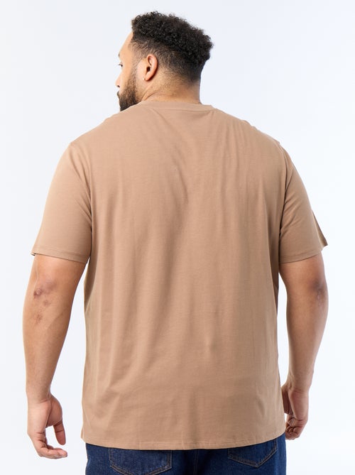 T-shirt en maille jersey à manches courtes - Kiabi