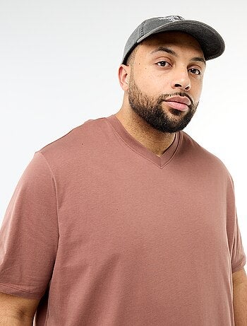 T-shirt en maille jersey à manches courtes