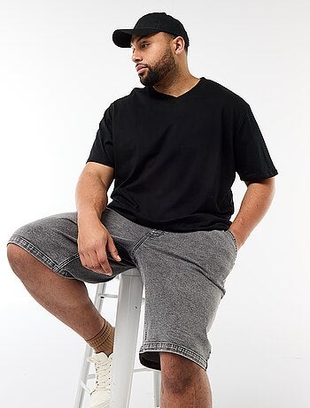 T-shirt en maille jersey à manches courtes