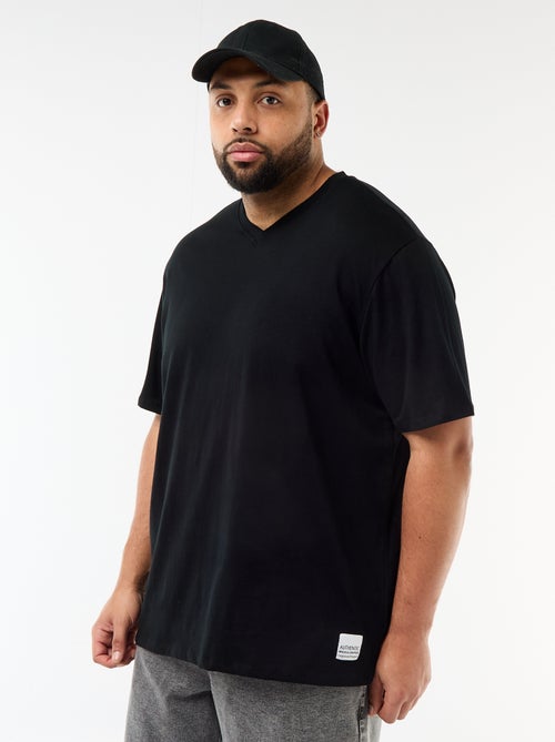 T-shirt en maille jersey à manches courtes - Kiabi