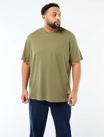 T-shirt en maille jersey à manches courtes