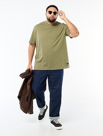 T-shirt en maille jersey à manches courtes