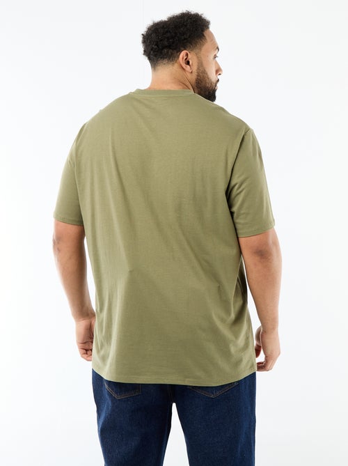 T-shirt en maille jersey à manches courtes - Kiabi