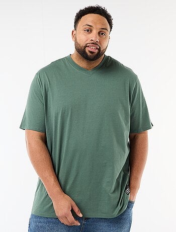 T-shirt en maille jersey à manches courtes