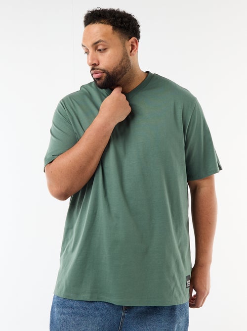T-shirt en maille jersey à manches courtes - Kiabi
