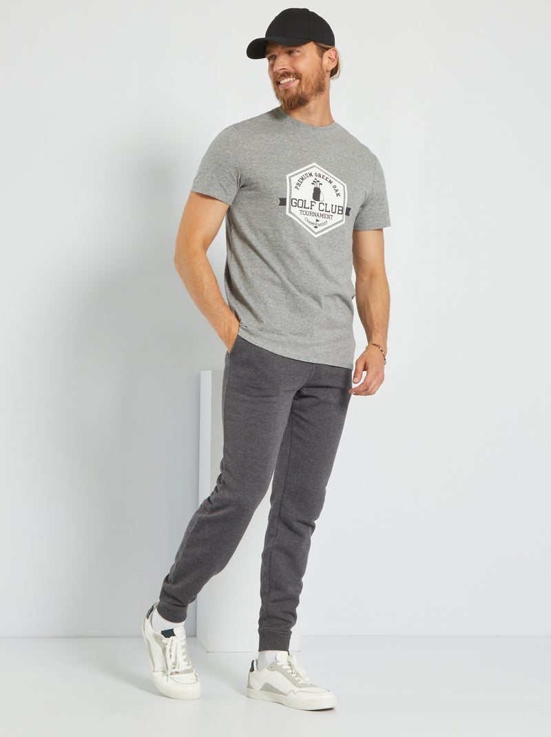 T-shirt en maille jersey avec imprimé Gis 'Golf club' - Kiabi