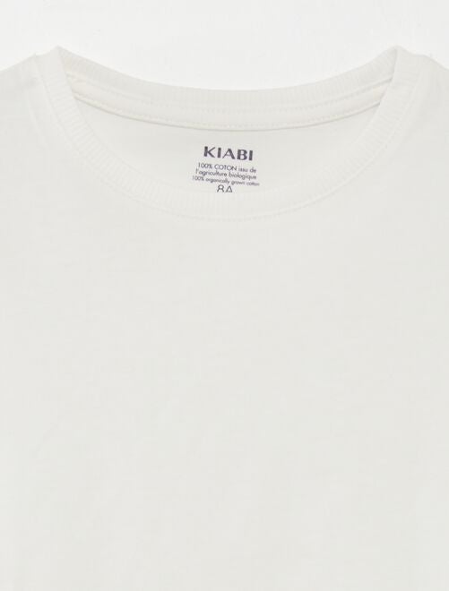 T-shirt en maille jersey - Kiabi