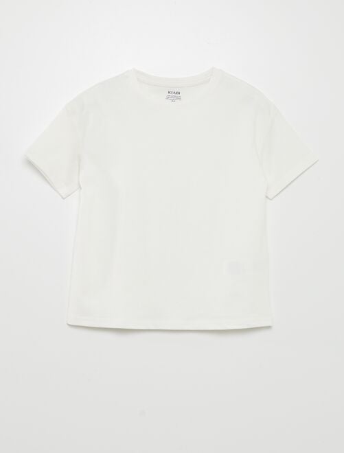 T-shirt en maille jersey épaisse - Tough Cotton™ - Kiabi