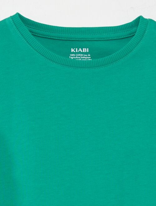 T-shirt en maille jersey épaisse - Tough Cotton™ - Kiabi