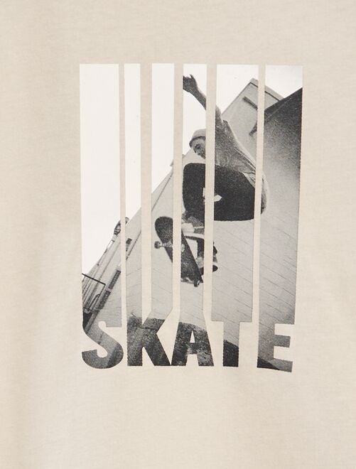 T-shirt en maille jersey imprimé - Kiabi