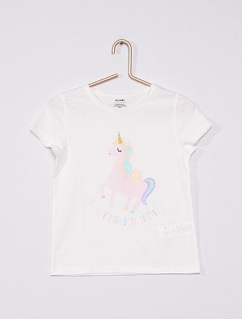 T-shirt en maille jersey imprimé