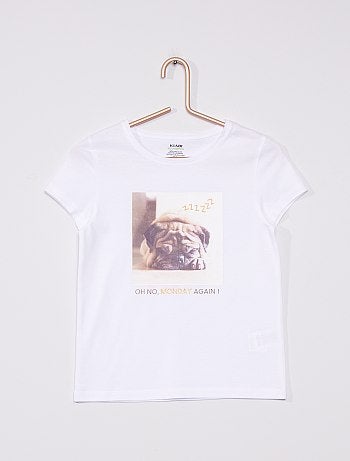 T-shirt en maille jersey imprimé