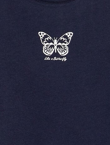 T-shirt en maille jersey imprimé