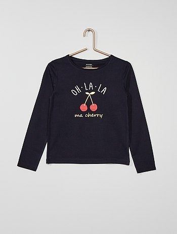 T-shirt en maille jersey imprimé éco-conçu