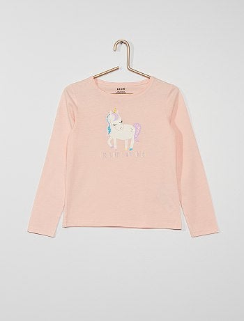 T-shirt en maille jersey imprimé éco-conçu