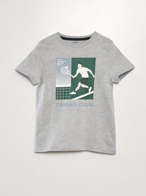 T-shirt en maille jersey imprimé - Kiabi