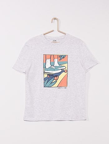 T-shirt en maille jersey imprimé