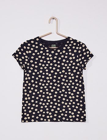 T-shirt en maille jersey imprimé