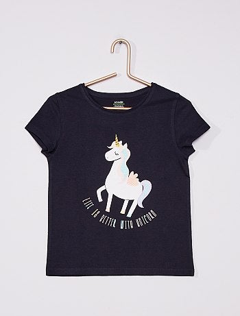 T-shirt en maille jersey imprimé