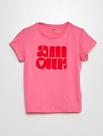 T-shirt en maille jersey imprimé