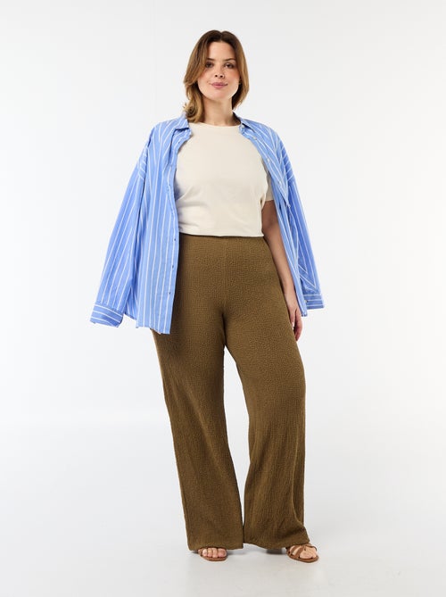 T-shirt en maille jersey manches courtes - Kiabi