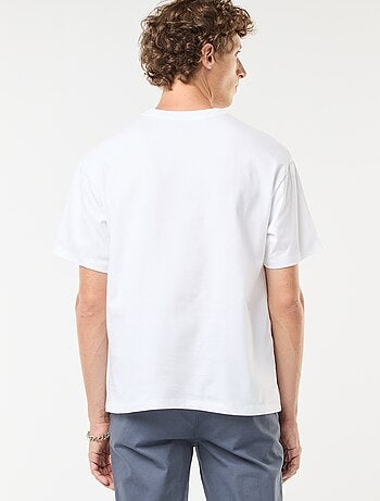 T-shirt en maille jersey manches courtes