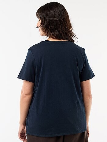 T-shirt en maille jersey manches courtes