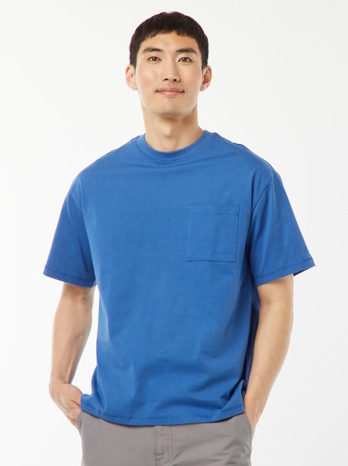 T-shirt en maille jersey manches courtes - Kiabi