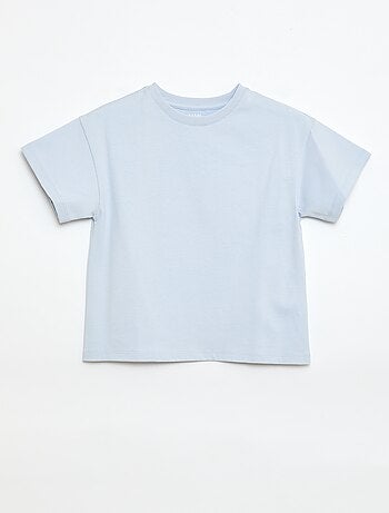 T-shirt en maille jersey manches courtes
