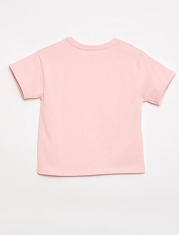 T-shirt en maille jersey manches courtes