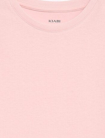 T-shirt en maille jersey manches courtes