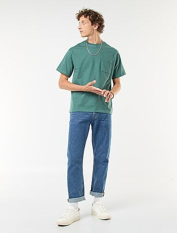 T-shirt en maille jersey manches courtes