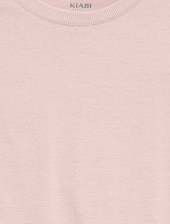 T-shirt en maille jersey manches courtes