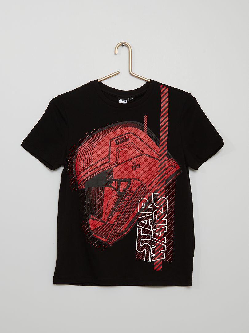 T-shirt en maille jersey 'Star Wars' noir - Kiabi