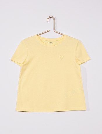 T-shirt en maille jersey uni