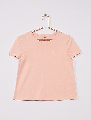 T-shirt en maille jersey uni