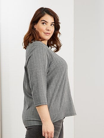 T-shirt en maille milano - Kiabi