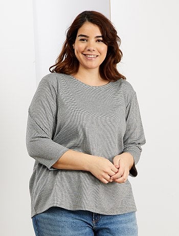 T-shirt en maille milano - Kiabi