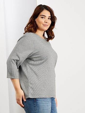 T-shirt en maille milano - Kiabi