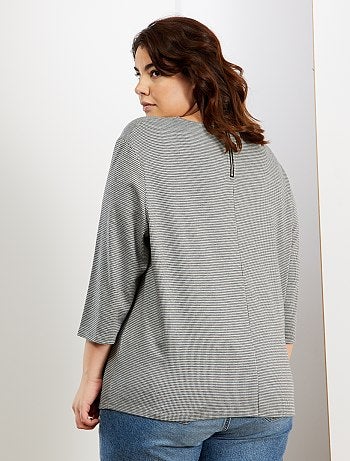 T-shirt en maille milano - Kiabi