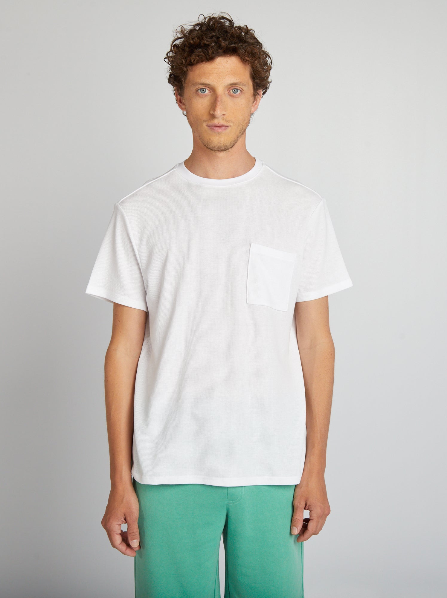 Lot De 6 T-shirts Homme Abeille - Taille L, Blanc 100% Coton, Motif Imprimé, Neufs Sans étiquette