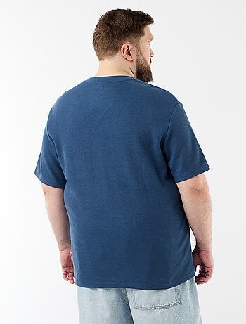 T-shirt en maille piquée manches courtes