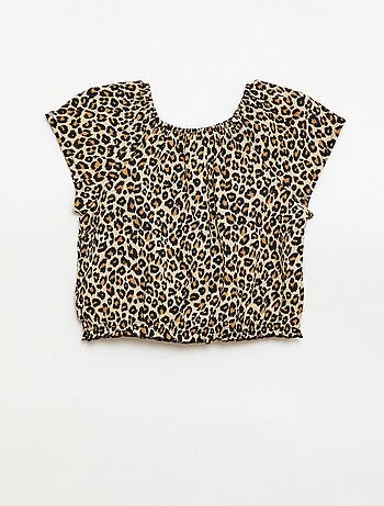 T-shirt en maille stretch