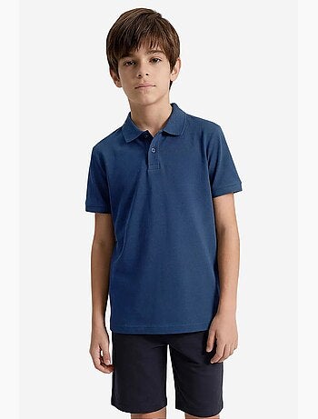 T-shirt en mélange coton tommy