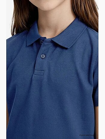T-shirt en mélange coton tommy