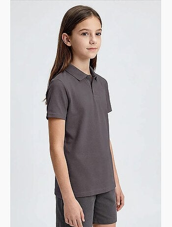 T-shirt en mélange coton tommy
