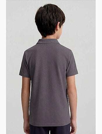 T-shirt en mélange coton tommy