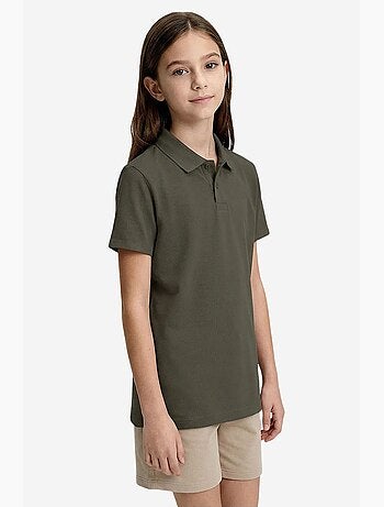 T-shirt en mélange coton tommy