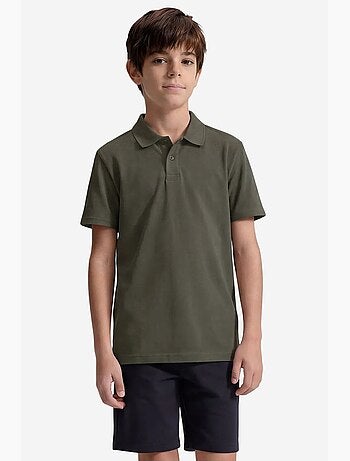 T-shirt en mélange coton tommy