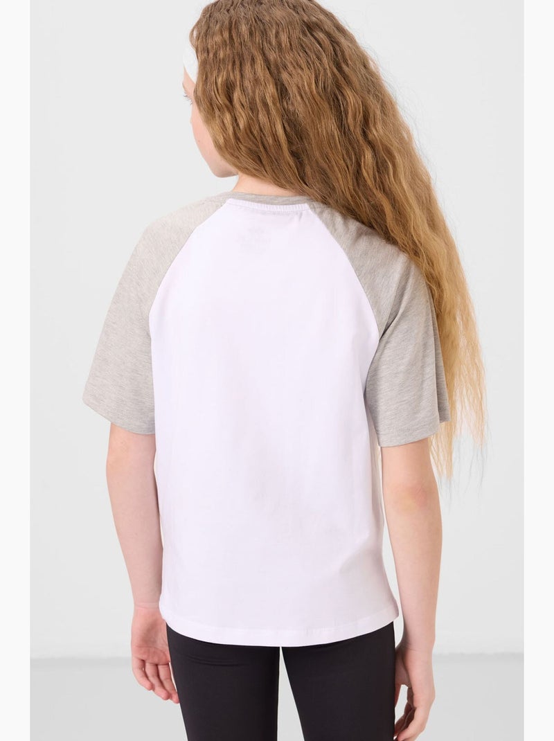 T-shirt en mélange de coton tommy Blanc - Kiabi